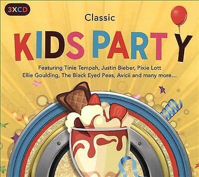 Various Artists : Classic Kids Party CD 3 discs (2017) Pre-Owned