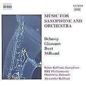Darius Milhaud : MUSIC FOR SAXOPHONE AND ORCHESTRA CD (1999) Pre-Owned