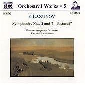 Alexander Konstantinovich Glazunov : Glazunov: Symphonies Nos. 2 & 7 ‘Pastoral’ Pre-Owned
