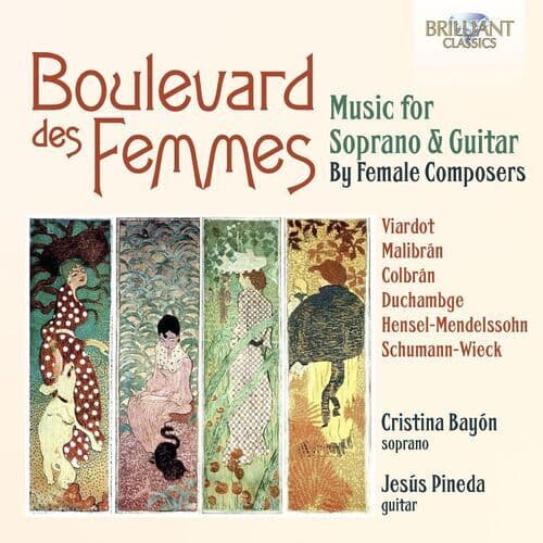 Cristina Bay?n : Boulevard Des Femmes: Music for Soprano & Guitar By Female Pre-Owned