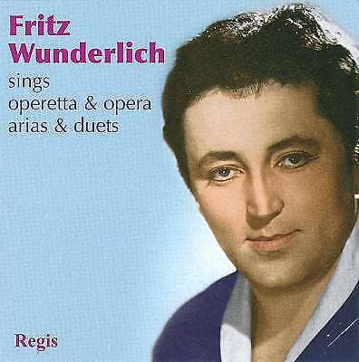 Fritz Wunderlich : Fritz Wunderlich Sings Operetta & Opera Arias & Duets CD Pre-Owned