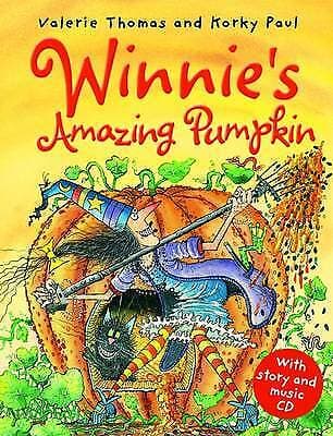Thomas, Valerie : Winnies Amazing Pumpkin (Paperback & CD) Pre-Owned