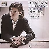 Johannes Brahms : Brahms: Sonata No. 3 in F Minor, Op. 5/3 Intermezzi, Op. Pre-Owned