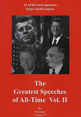 The Greatest Speeches of All Time [DVD] DVD Pre-Owned