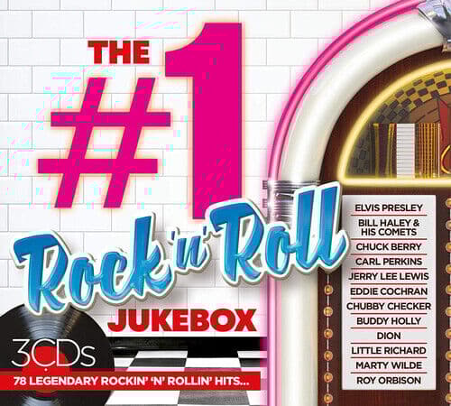 Various Artists : The #1 Album: Rock ‘N’ Roll Jukebox CD Box Set 3 discs (2019) Pre-Owned