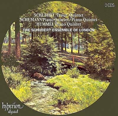 Franz Schubert : Hummel - Schubert - Schumann - Piano Quintets CD 2 discs Pre-Owned