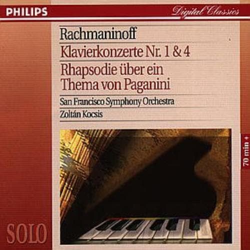 Serge Rachmaninoff : Rachmaninoff: Piano Concertos 1 & 4, Rha CD Pre-Owned