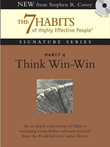 Covey, Stephen R. : Habit 4: Think Win-win (Signature Series CD Pre-Owned