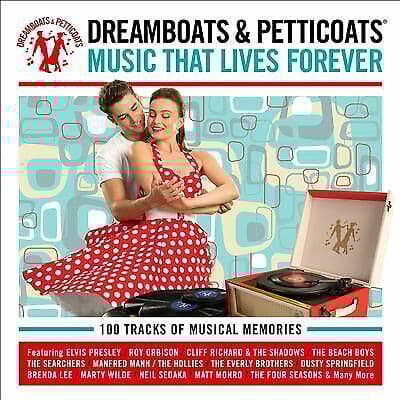 Various Artists : Dreamboats & Petticoats: Music That Lives Forever CD Box Set Pre-Owned