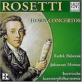 Antonio Rosetti : Horn Concertos (Moesus, Baborak) CD (2002) Pre-Owned