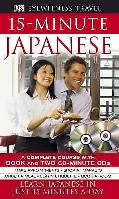 Unknown Artist : 15-Minute Japanese: Complete course with CD Pre-Owned