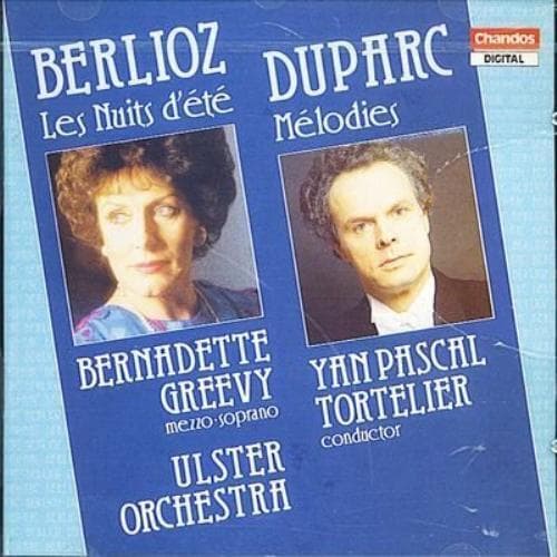 Bernadette Greevy : Berlioz - Les Nuits DEte / Duparc - Song CD Pre-Owned