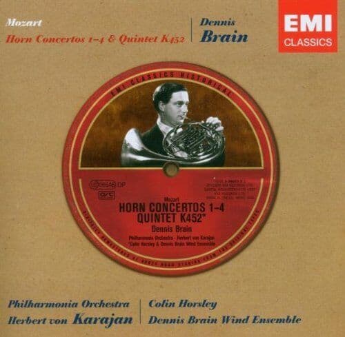 Dennis Brain : Mozart: Horn Concertos 1-4 & Quintet K.4 CD Pre-Owned