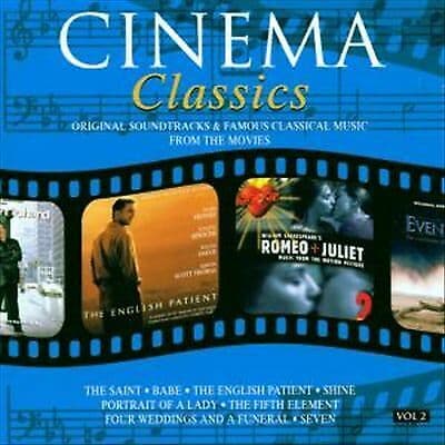 Various : Cinema Classics: VOL 2;ORIGINAL SOUNDTRACKS & FAMOUS CLASSICAL MUSIC Pre-Owned