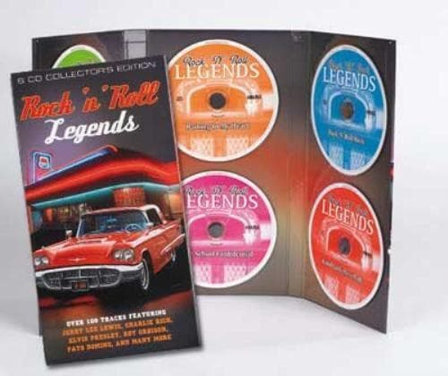 Various : Rock n Roll Legends (6 CD Collectors Edi CD Pre-Owned