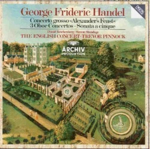Standage/Pinnock : Handel: Alexanders Feast - Oboe Concerto CD Pre-Owned