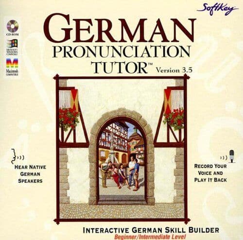 Windows : German Pronunciation Tutor 3.5 VideoGames Pre-Owned