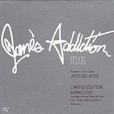 Janes Addiction : Strays [CD + DVD] CD Pre-Owned