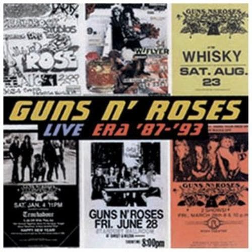 Guns N’ Roses : Live Era ’87-’93 CD 2 discs (1999) Pre-Owned