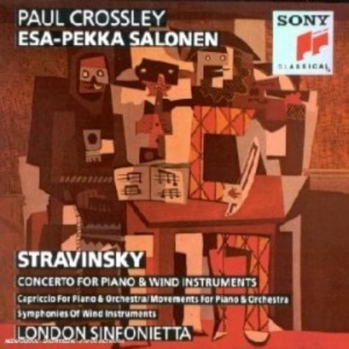 Igor Stravinski : Concerto For Piano & Wind Instruments;Ca CD Pre-Owned