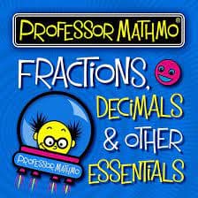 Professor Mathmos Fractions, Decimals an CD Pre-Owned