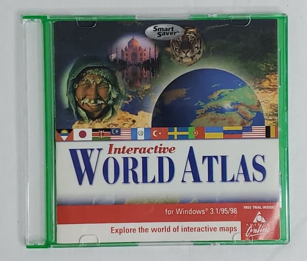 Windows 95 : Interactive World Atlas VideoGames Pre-Owned