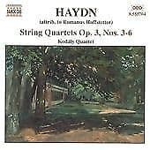 Joseph Haydn : String Quartets Op. 3 Nos. 3 - 6 (Kodaly Quartet) CD (2002) Pre-Owned