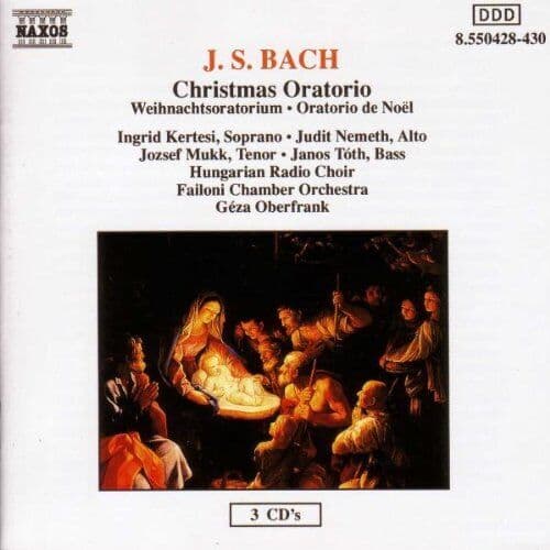 Johann Sebastian Bach : Christmas Oratorio CD 3 discs (1993) Pre-Owned