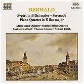 Franz Berwald : Berwald: Septet in B Flat Major/Serenade/… CD (2000) Pre-Owned