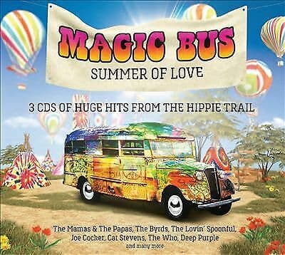 Various Artists : Magic Bus: Summer of Love CD 3 discs (2016) Pre-Owned