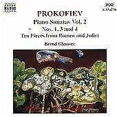 Piano Sonatas Vol. 2 - Nos. 1, 3 and 4 (Glemser) CD (1999) Pre-Owned