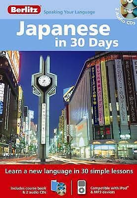 Unknown Artist : Berlitz Language: Japanese In 30 Days (B CD Pre-Owned