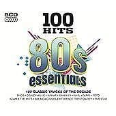 Various Artists : 100 Hits: 80s Essentials CD Box Set 5 discs (2013) Pre-Owned