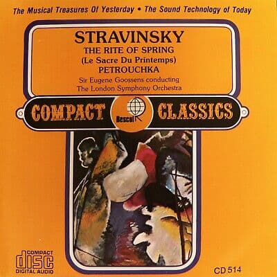 Lso : Rite of Spring / Petrouchka CD Pre-Owned