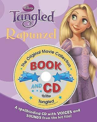 Disney Book and CD: Tangled (Princess Ra Pre-Owned