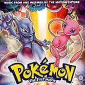 Pokemon The First Movie: Original Soundtrack CD (2000) Pre-Owned
