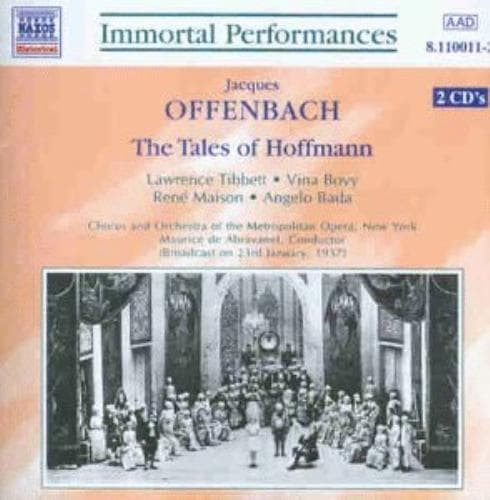 Jacques Offenbach : Tales of Hoffmann (Abravanel, Metropolitan Opera Chorus) CD Pre-Owned