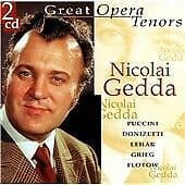 Nicolai Gedda : Great Opera Tenors CD Pre-Owned