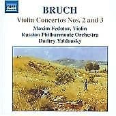 Maxim Fedotov : Violin Concertos Nos. 2 and 3 CD (2009) Pre-Owned