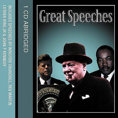 Churchill, Sir Winston : Great Speeches CD Pre-Owned