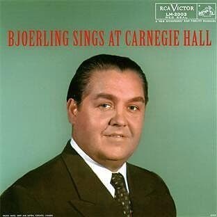 Giacomo Puccini : Bjorling Sings at Carnegie Hall CD (2011) Pre-Owned