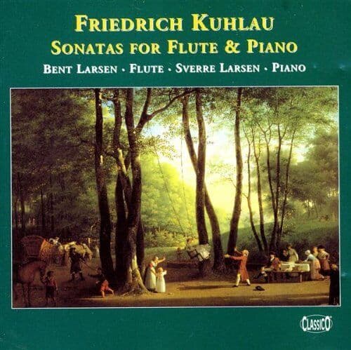 Bent Larsen & Sverre : Kuhlau:Sonatas for Flute and P CD Pre-Owned