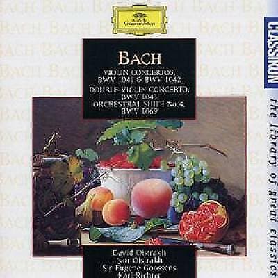 Johann Sebastian Bach : Bach: Violin concertos / Double Violin Concerto / Pre-Owned