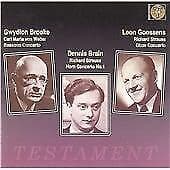 Strauss, Richard : R Strauss/Weber: Wind Concertos CD Pre-Owned