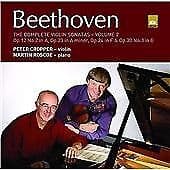 Ludwig van Beethoven : Complete Violin Sonatas, The - Vol. 2 (Cropper, Roscoe) Pre-Owned