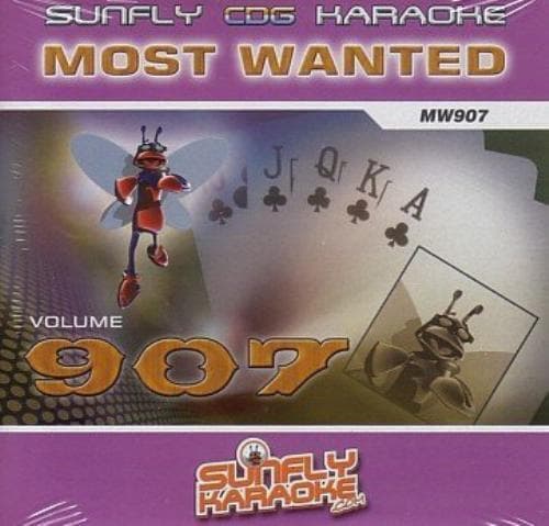 Various Artists : Sunfly Karaoke Most Wanted Volume 907 (C CD Pre-Owned