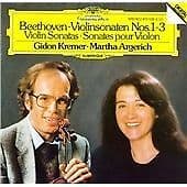 Ludwig van Beethoven : Beethoven: Violin Sonatas Nos. 1-3 CD (1987) Pre-Owned