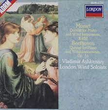 London Wind Soloists : Mozart / Beethoven - Piano Quintets CD Pre-Owned