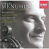 Ludwig van Beethoven : Violin Concerto/serenade Melancolique (Menuhin, Boult, Pre-Owned
