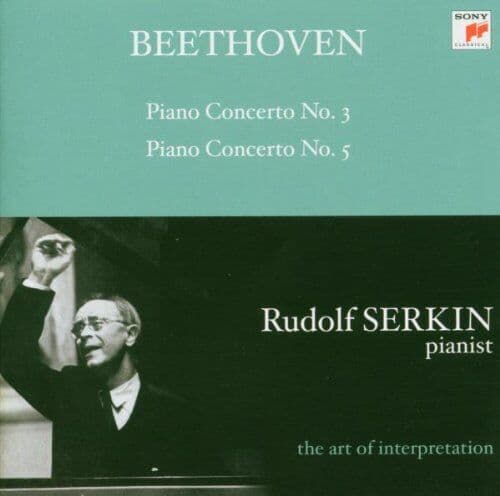 Ludwig van Beethoven : Piano Concertos Nos. 3 and 5 (Serkin) CD (2004) Pre-Owned